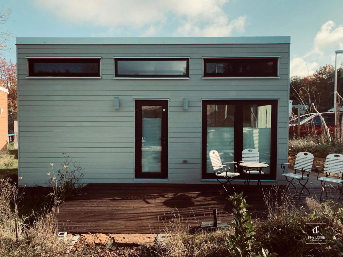 Tinylodge Am Ellertshaeuser See Stadtlauringen Esterno foto
