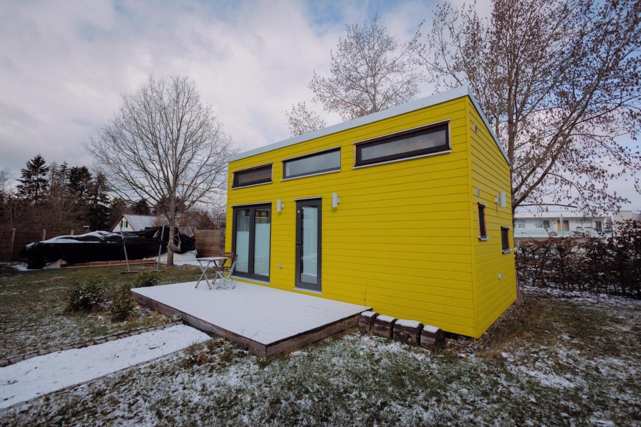 Tinylodge Am Ellertshaeuser See Stadtlauringen Esterno foto